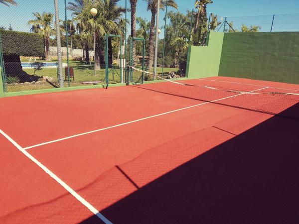 Rehabilitación pista de tenis